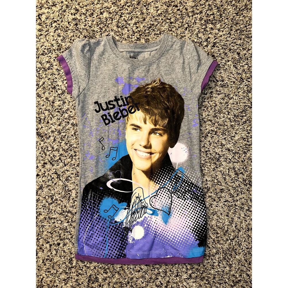 Y2K JUSTIN BIEBER KIDS TOP